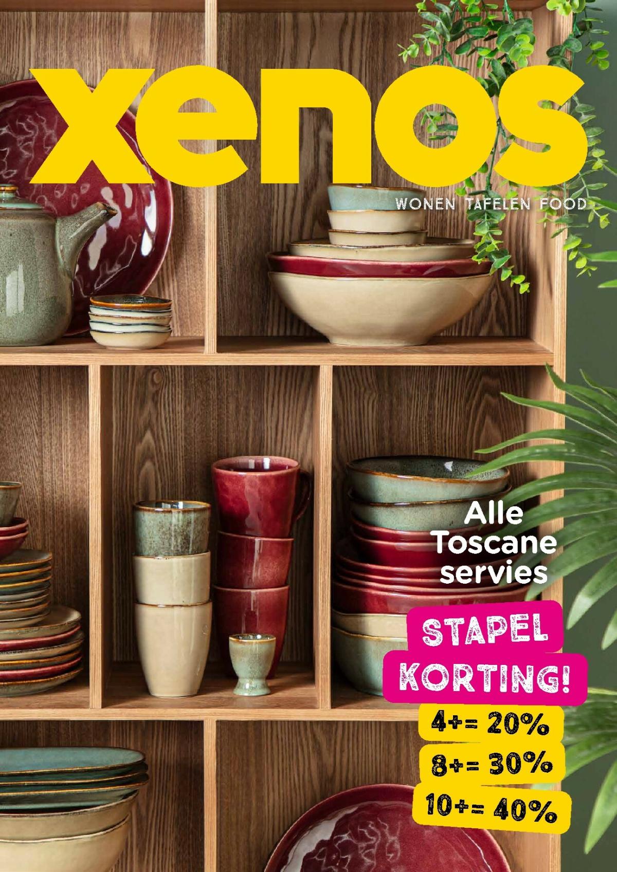 De Xenos folder geldig vanaf 19-10 t/m 01-11