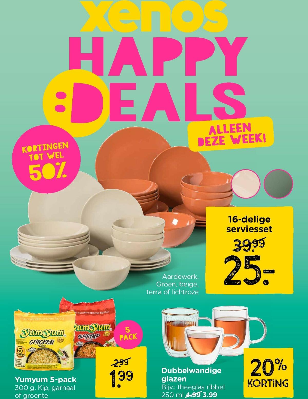 De Xenos folder geldig vanaf 02-11 t/m 08-11