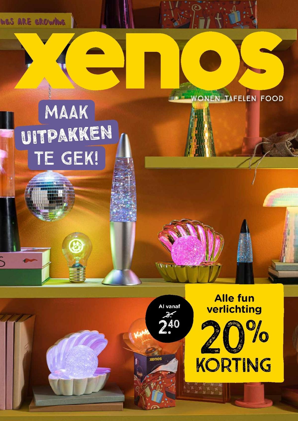 De Xenos folder geldig vanaf 09-11 t/m 22-11