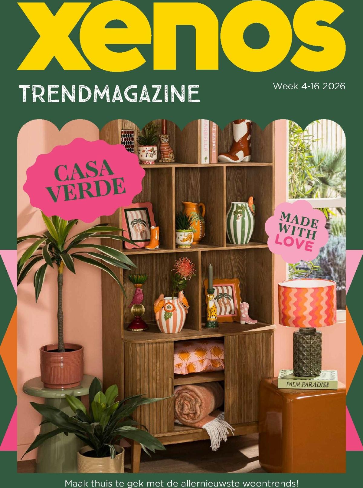 De Xenos - Trendmagazine voorjaar folder geldig vanaf 19-01 t/m 19-04