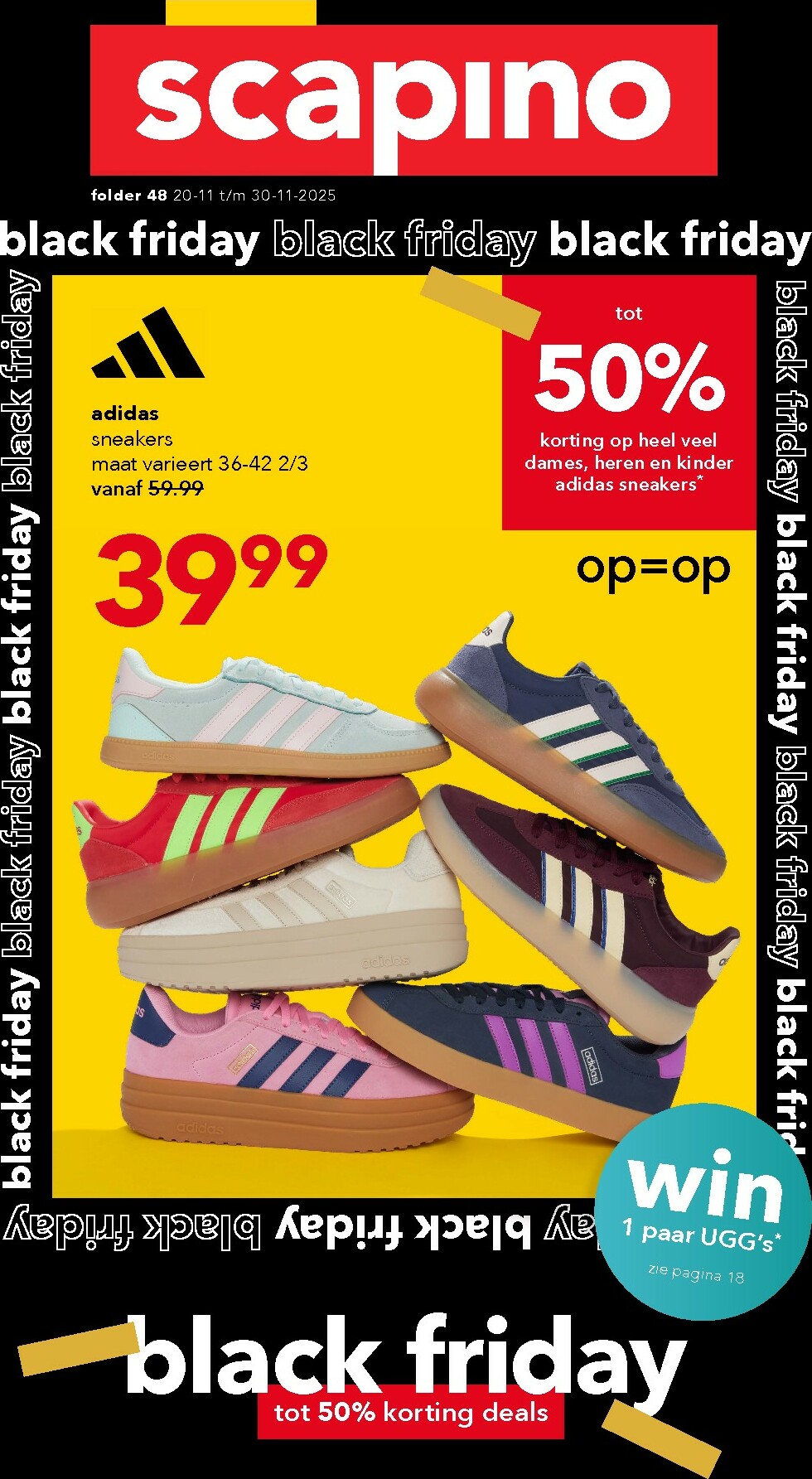 De Scapino - Black Friday folder geldig vanaf 20-11 t/m 30-11