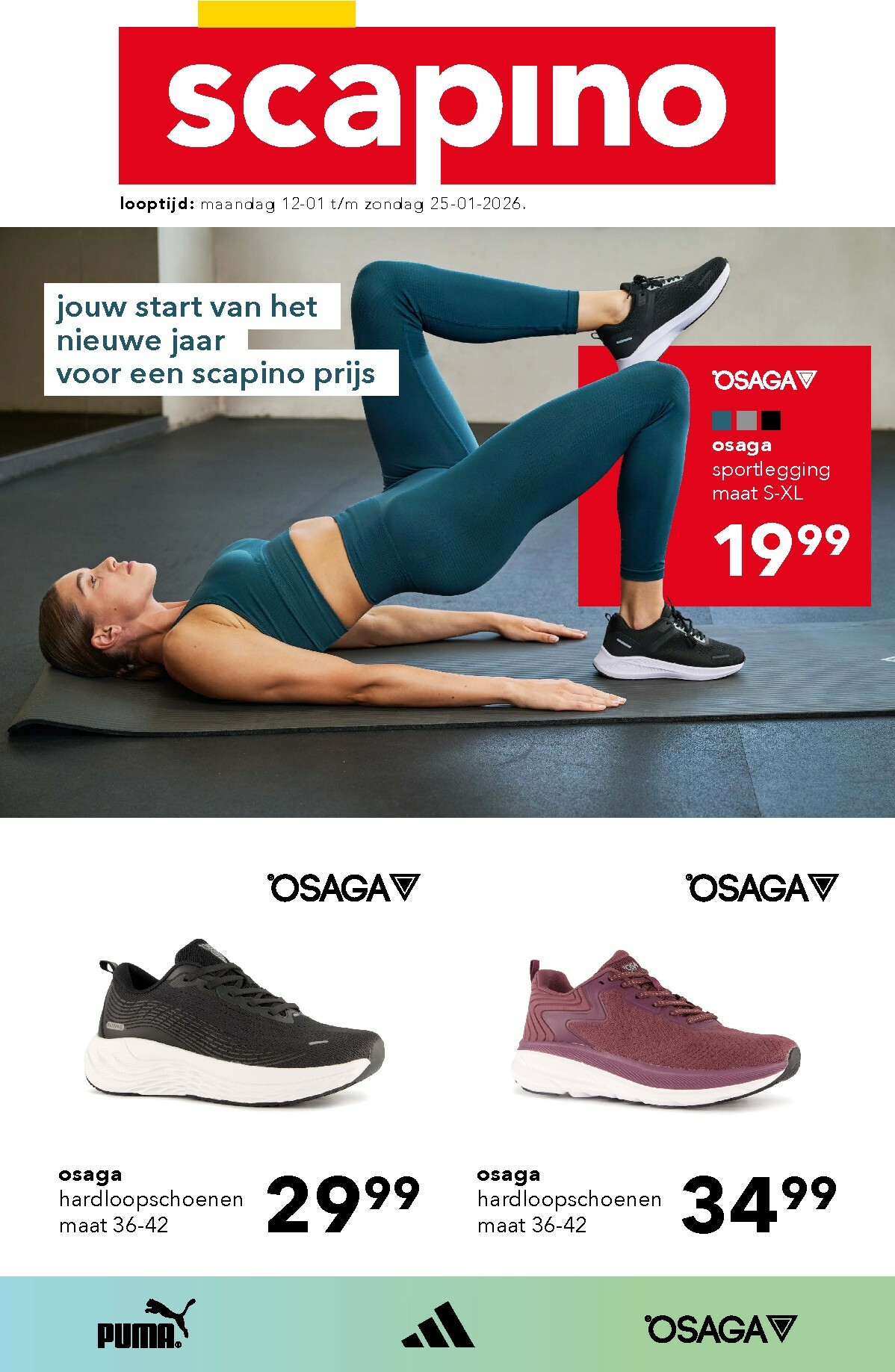 De Scapino folder geldig vanaf 12-01 t/m 25-01
