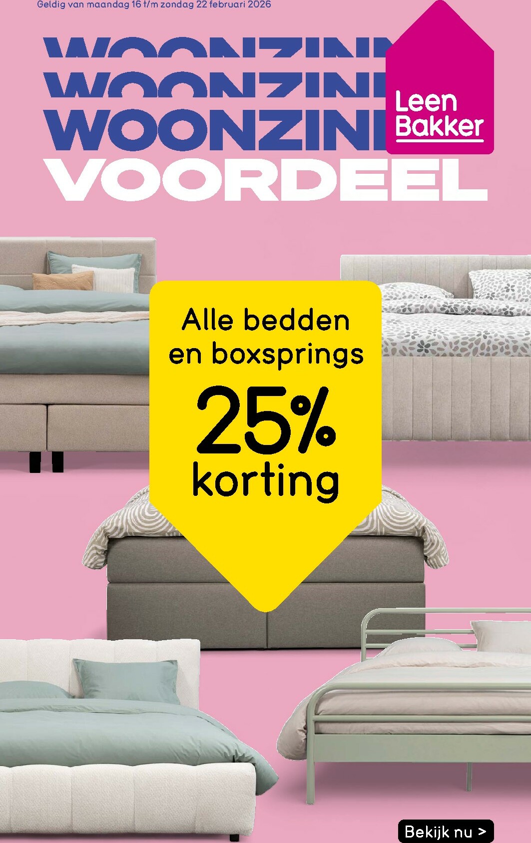 De Leen Bakker folder geldig vanaf 16-02-2026 t/m 22-02-2026