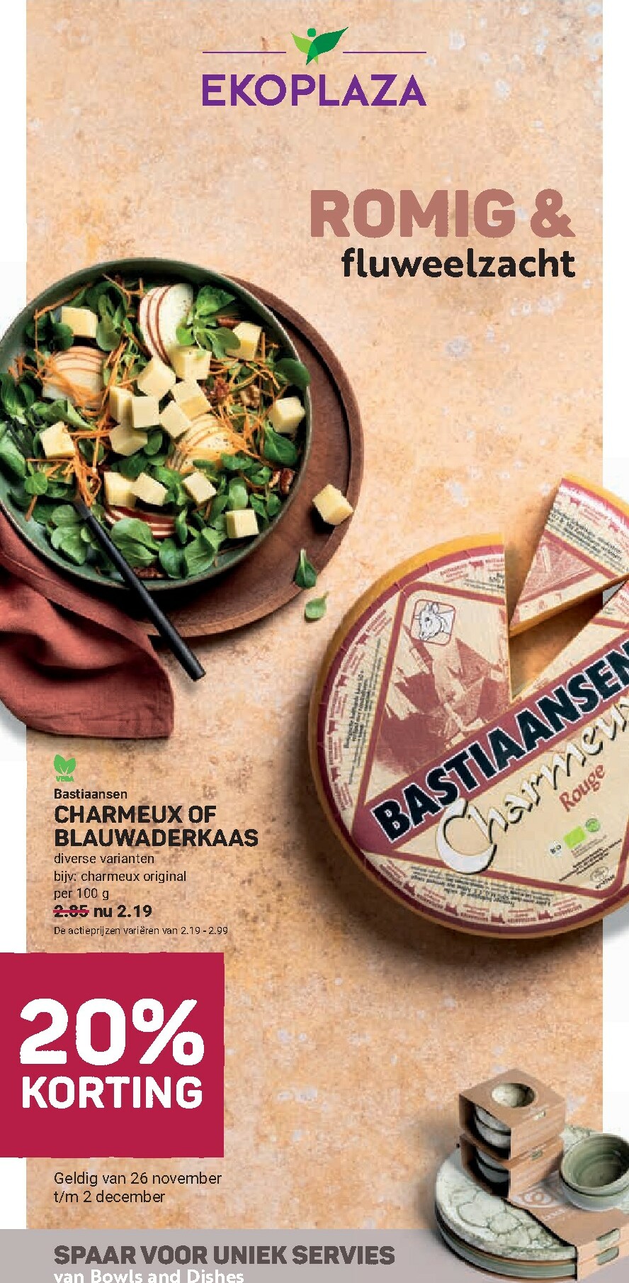 De Ekoplaza folder geldig vanaf 26-11 t/m 02-12
