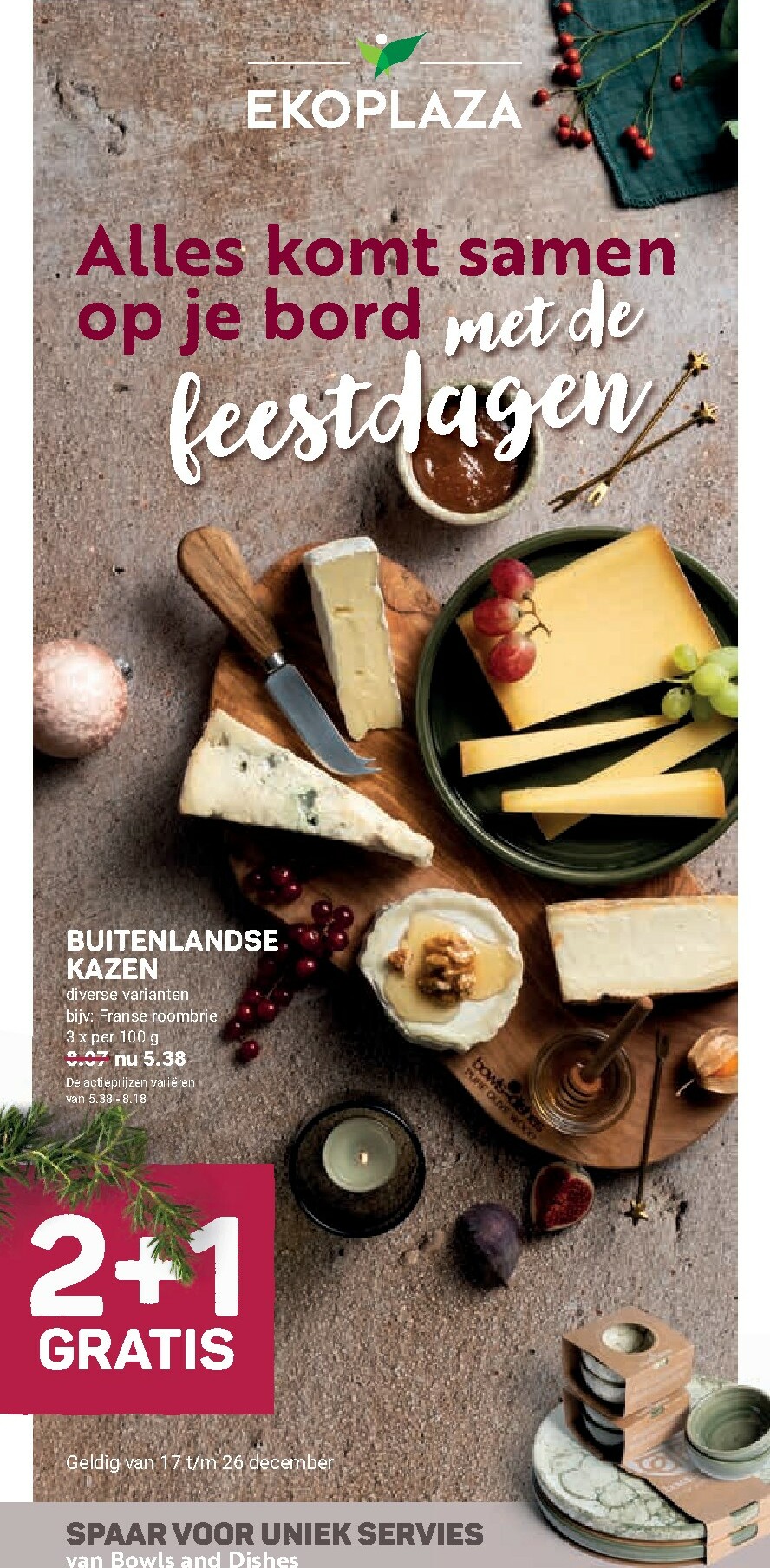 De Ekoplaza folder geldig vanaf 17-12 t/m 26-12