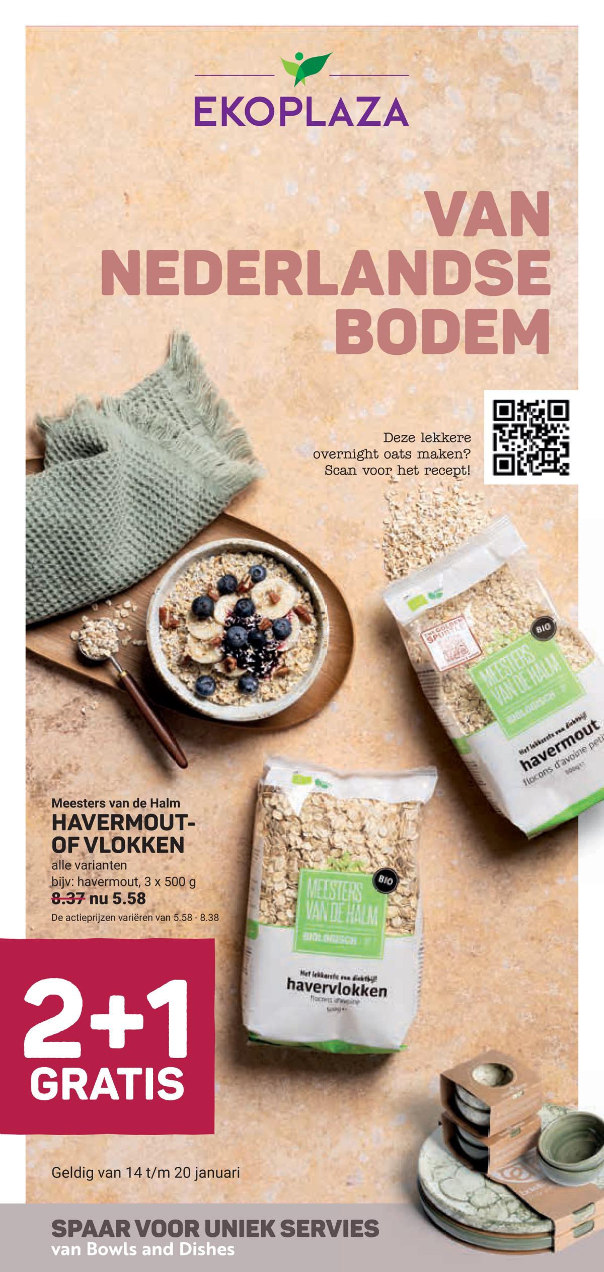 De Ekoplaza folder geldig vanaf 14-01 t/m 20-01