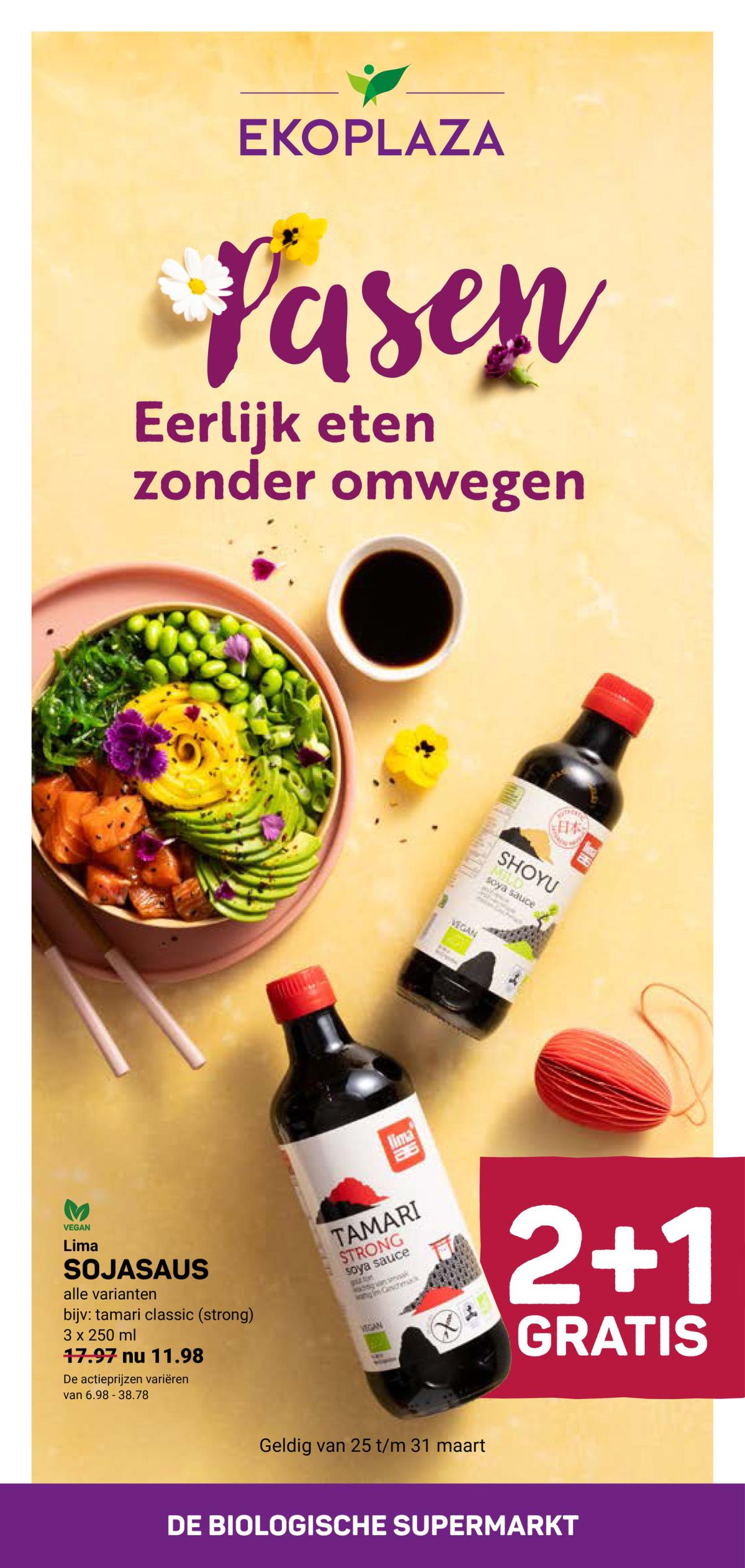 De Ekoplaza folder geldig vanaf 25-03-2026 t/m 31-03-2026