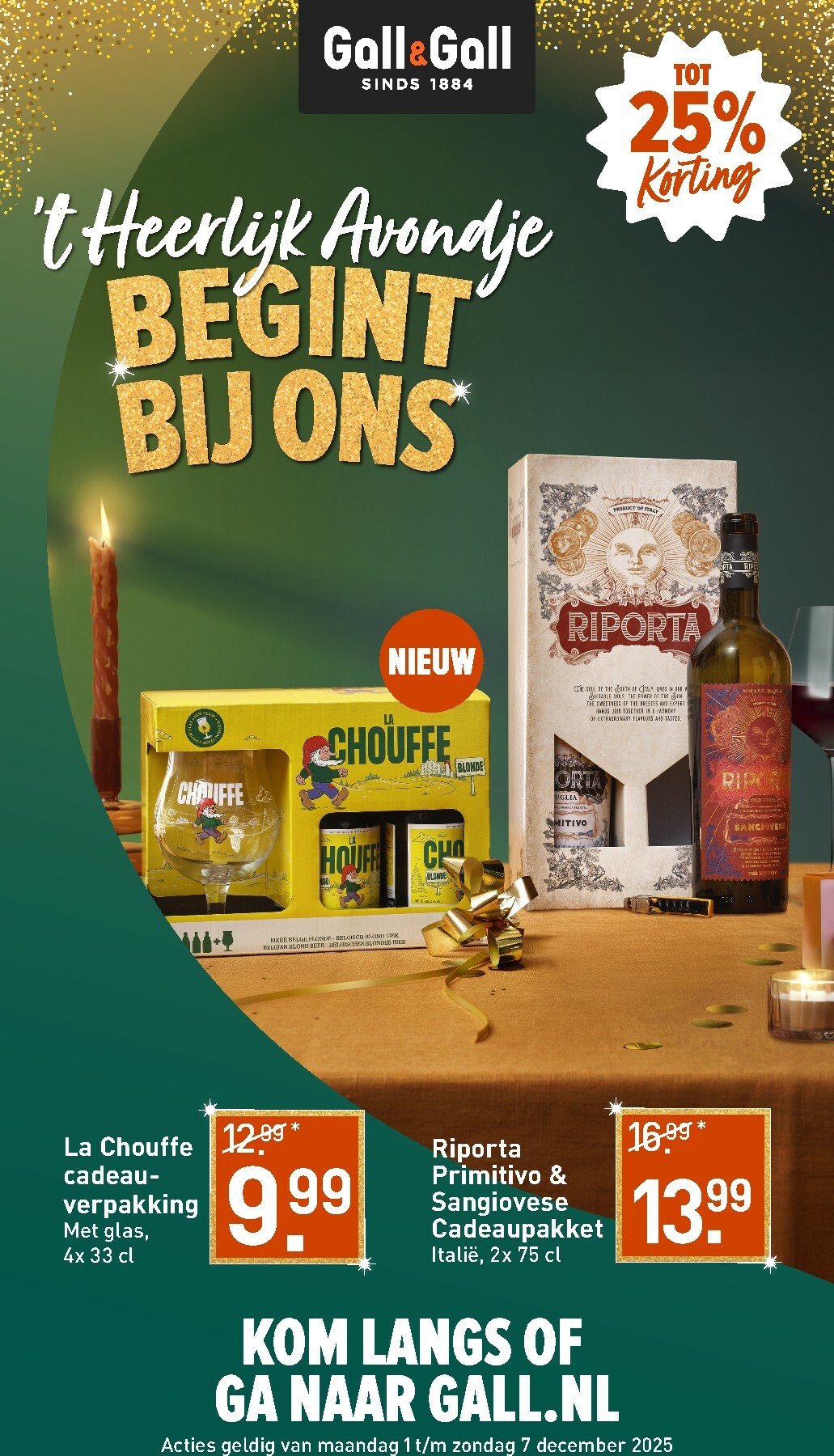 De Gall&Gall folder geldig vanaf 01-12 t/m 07-12