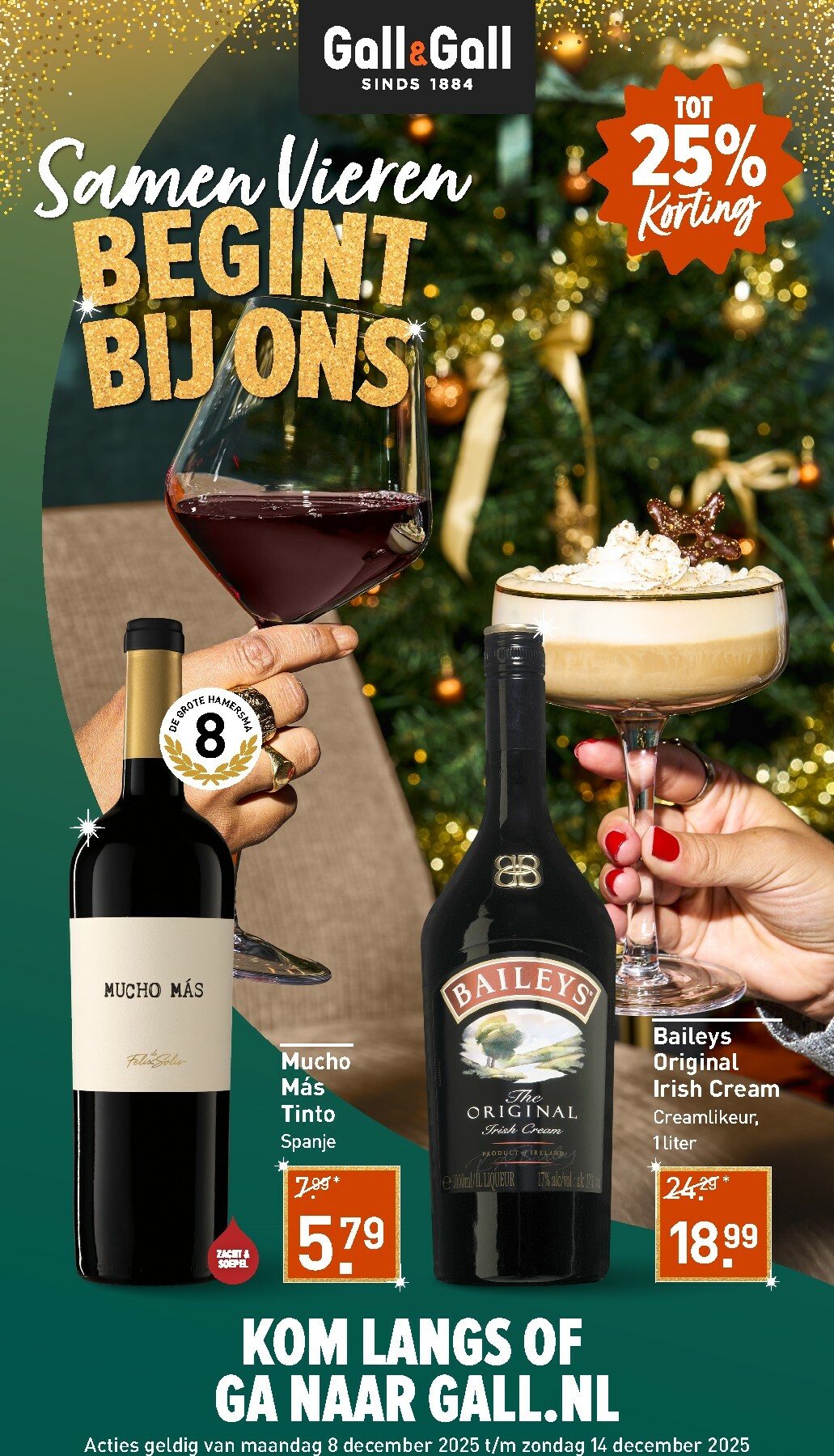 De Gall&Gall folder geldig vanaf 08-12 t/m 14-12