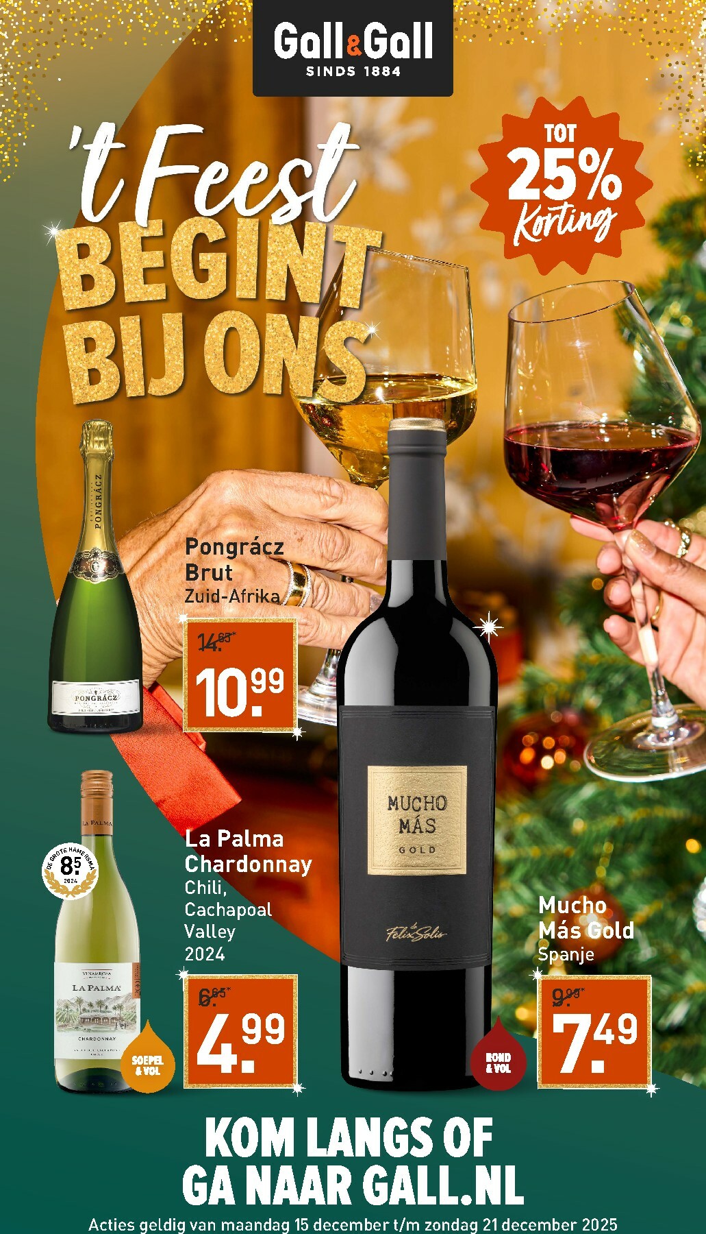 De Gall&Gall folder geldig vanaf 15-12 t/m 21-12