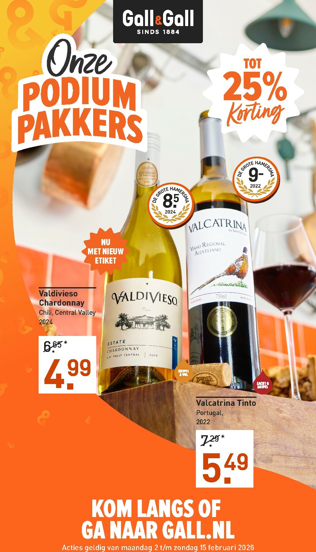 De Gall&Gall folder geldig vanaf 02-02-2026 t/m 15-02-2026