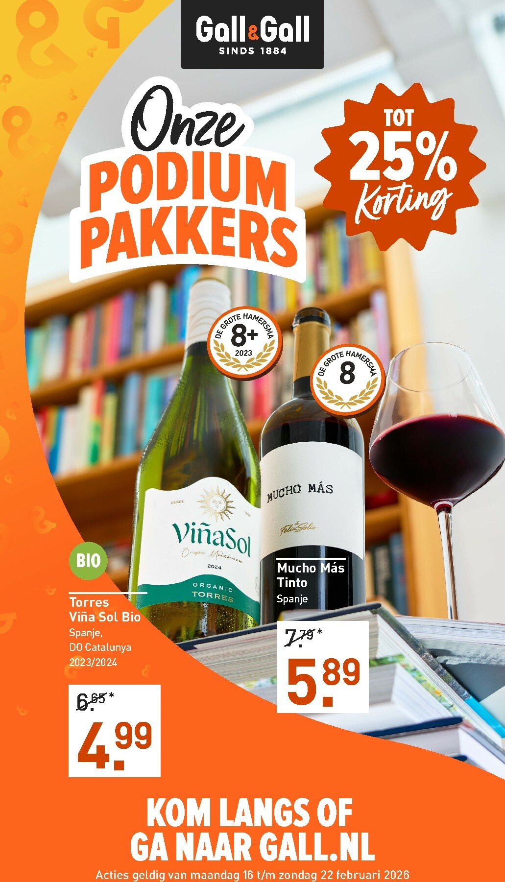 De Gall&Gall folder geldig vanaf 16-02-2026 t/m 22-02-2026