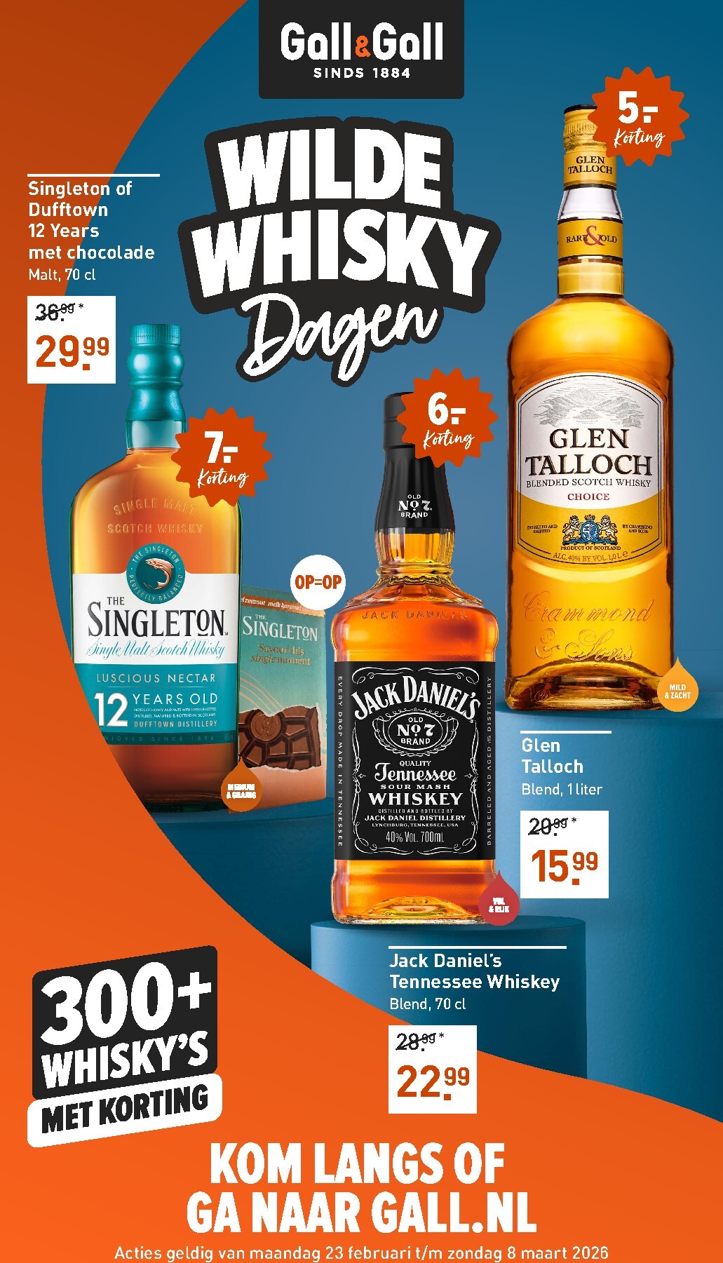 De Gall&Gall folder geldig vanaf 23-02-2026 t/m 08-03-2026