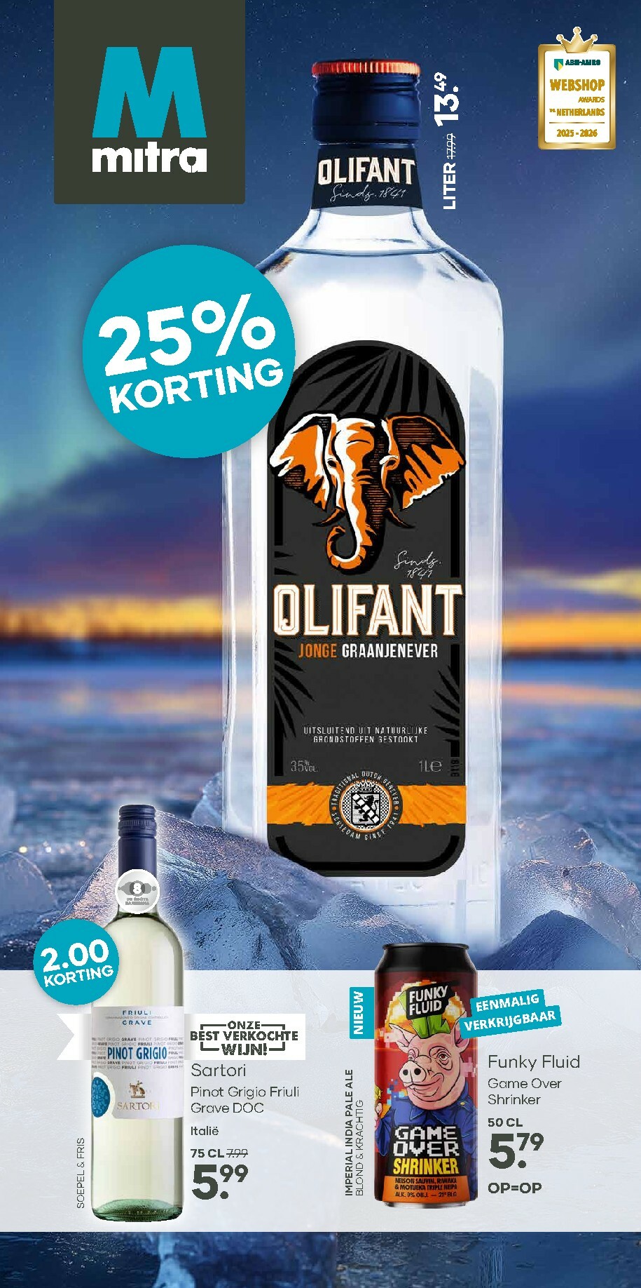 De Mitra folder geldig vanaf 19-01 t/m 01-02