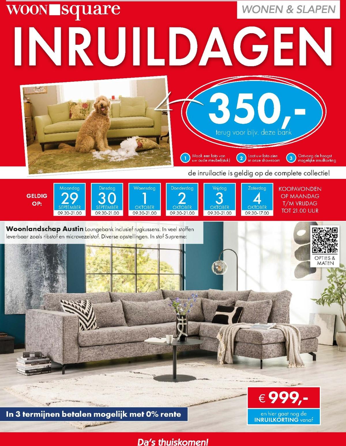 Woonsquare folder geldig vanaf 29-09 t/m 04-10