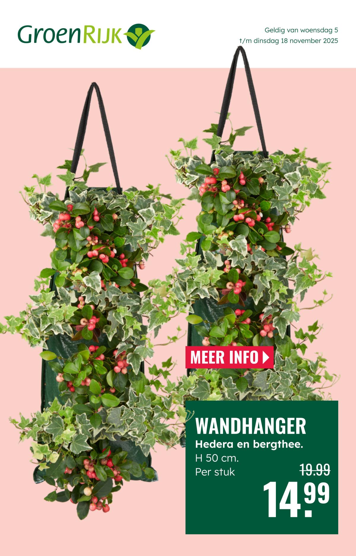 De GroenRijk folder geldig vanaf 05-11 t/m 18-11
