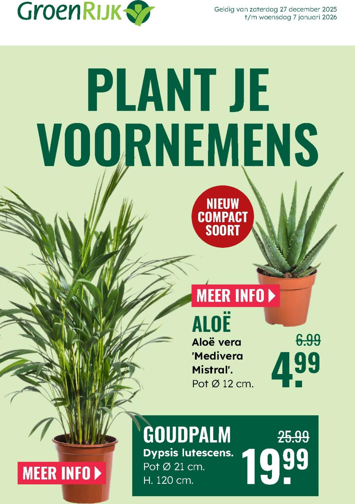 De GroenRijk folder geldig vanaf 27-12 t/m 07-01