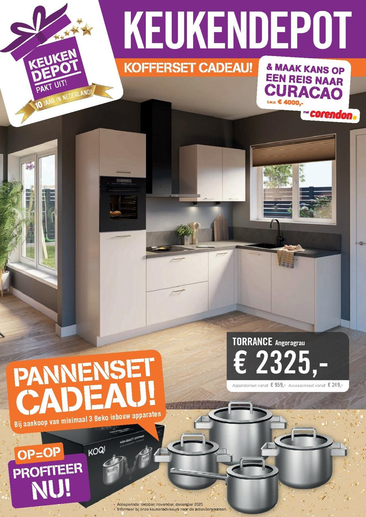 De Keukendepot folder geldig vanaf 03-11 t/m 07-12
