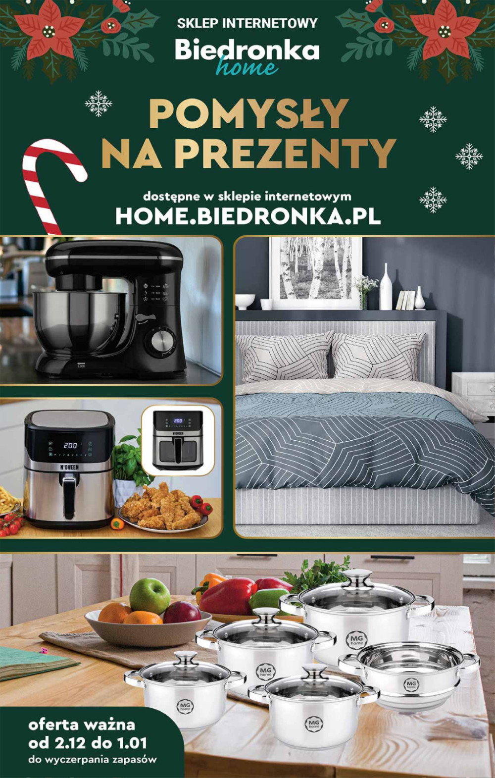 Biedronka - Biedronka home gazetka ważna od 02.12. - 01.01.