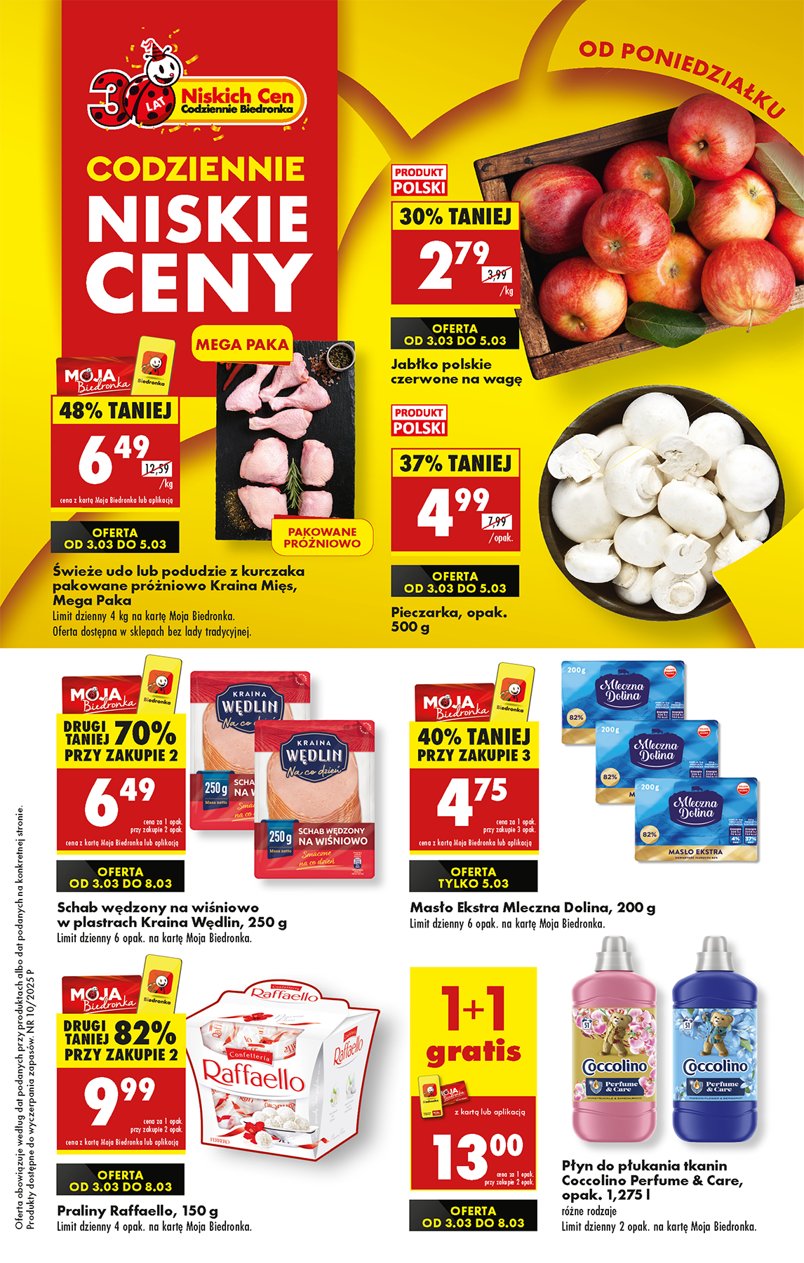 Biedronka gazetka ważna od 03.03. - 08.03.