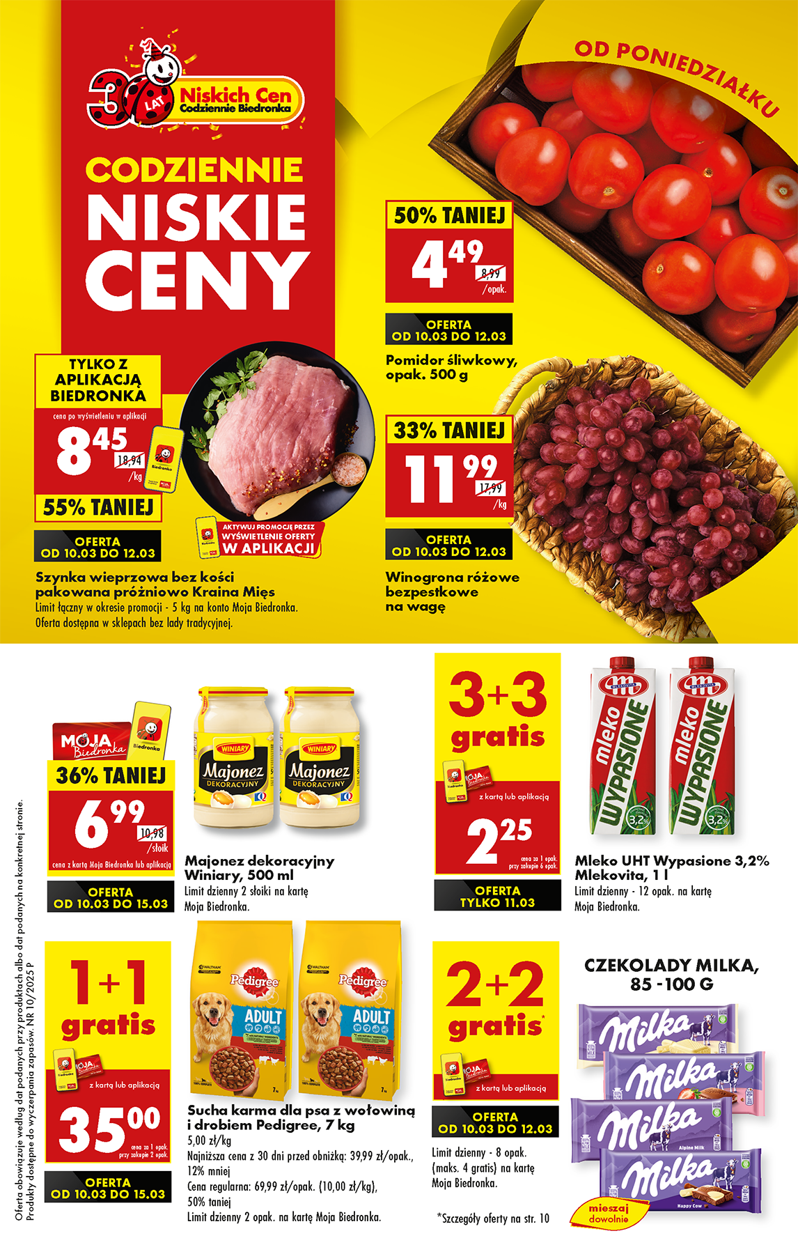 Biedronka gazetka ważna od 10.03. - 15.03.
