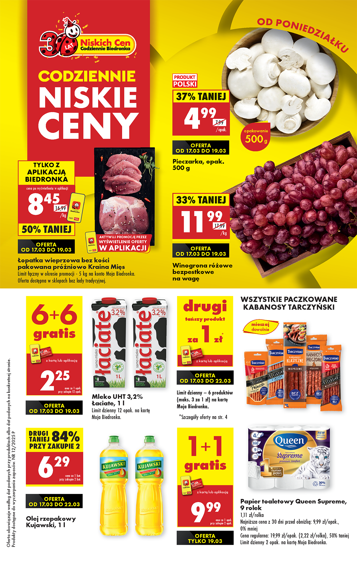 Biedronka gazetka ważna od 17.03. - 22.03.