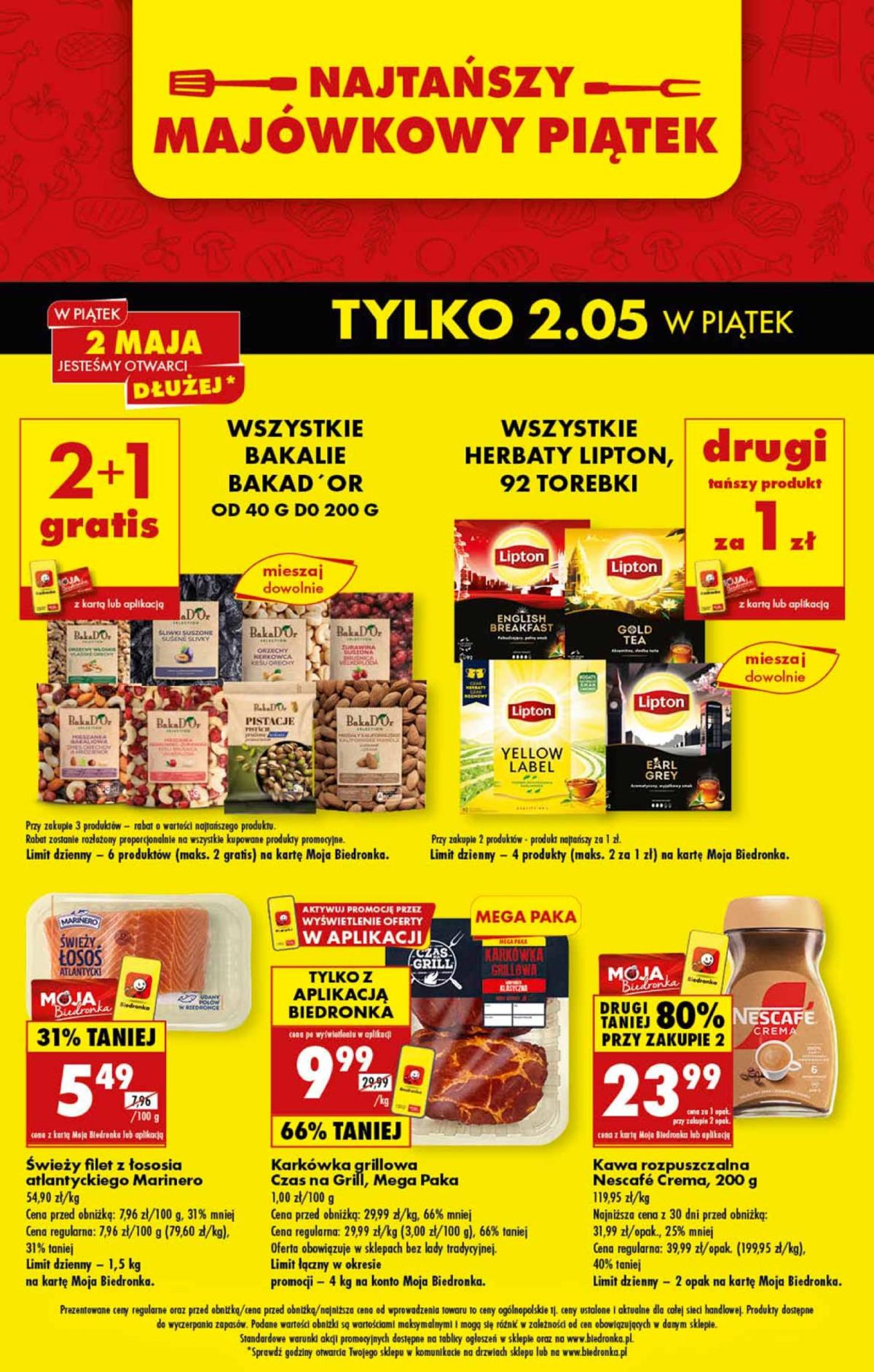 Biedronka - Najtańszy piątek gazetka ważna od 02.05. - 02.05.