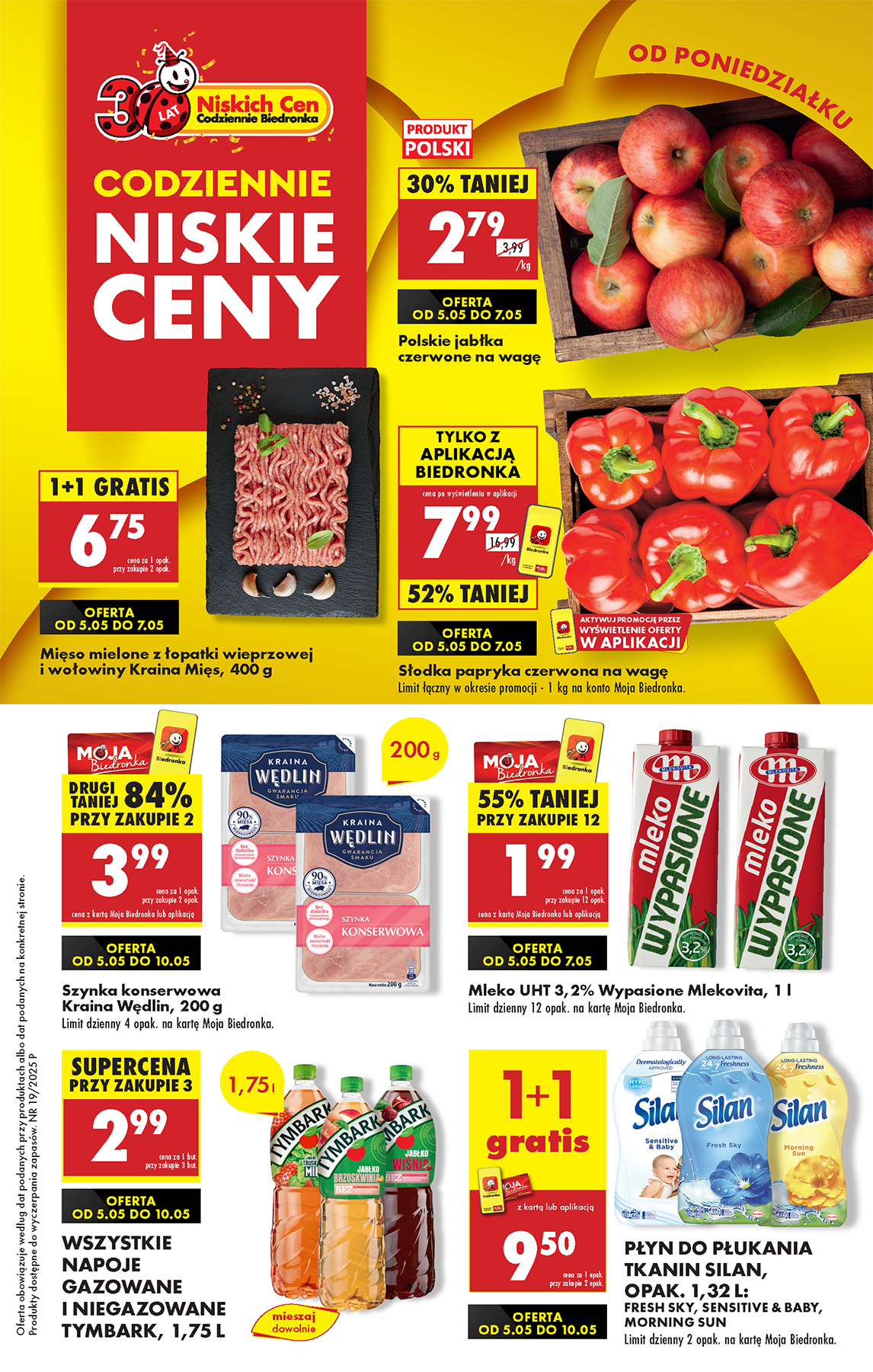 Biedronka gazetka ważna od 05.05. - 10.05.