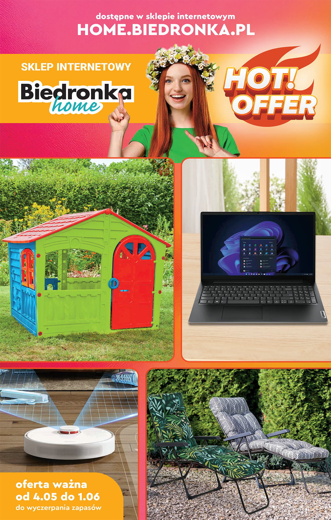 Biedronka - Home gazetka ważna od 04.05. - 01.06.
