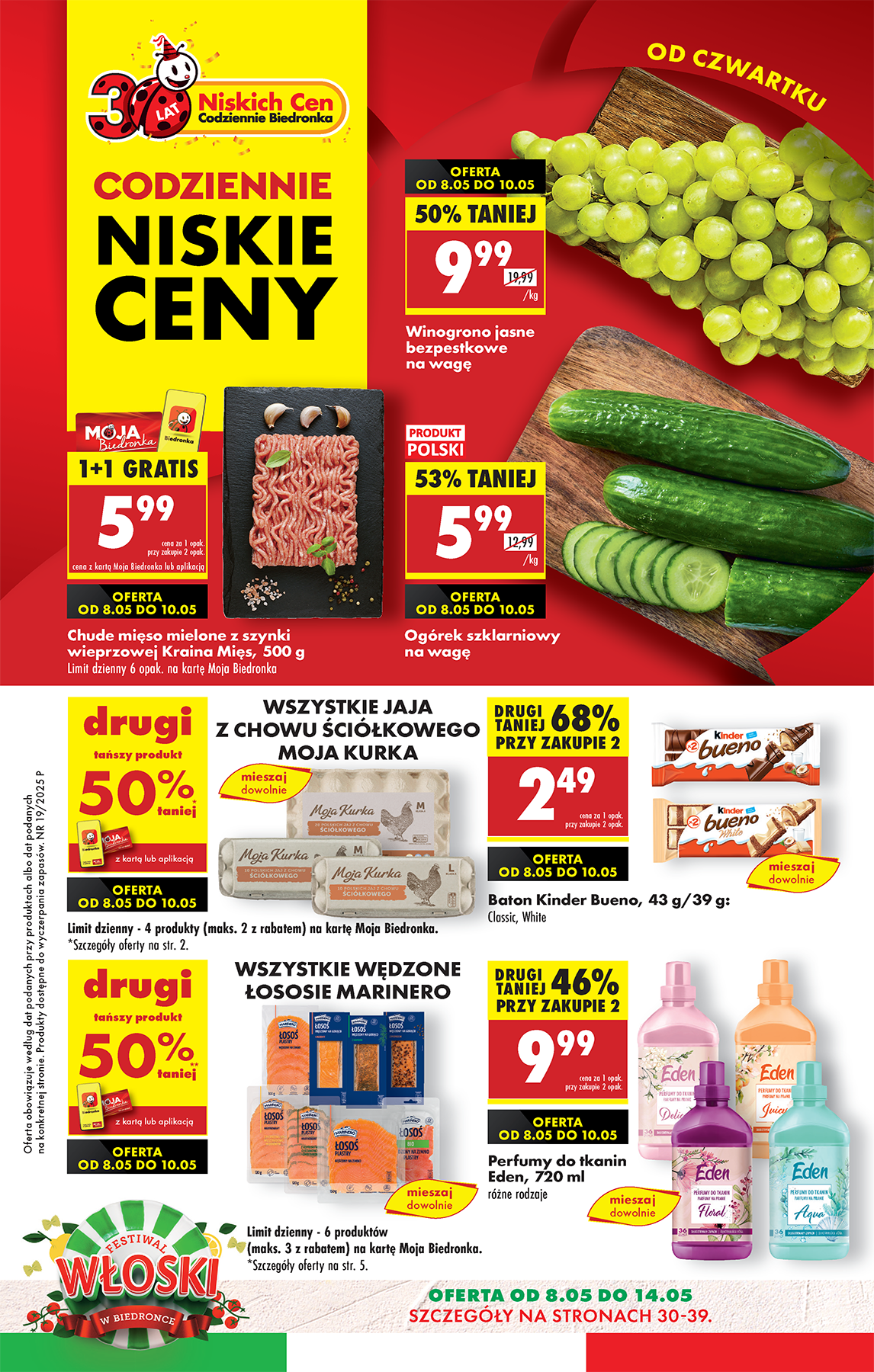 Biedronka gazetka ważna od 08.05. - 14.05.