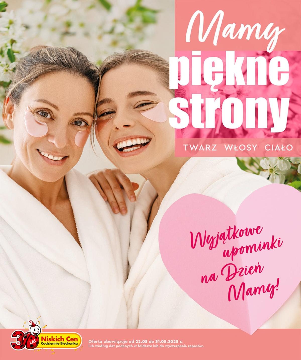 Biedronka - Dzień Matki gazetka ważna od 22.05. - 31.05.