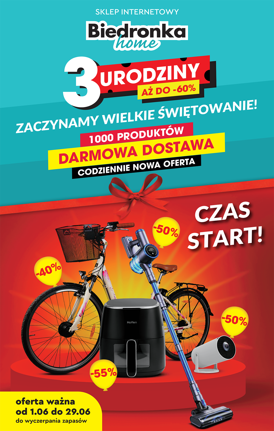 Biedronka - Home gazetka ważna od 01.06. - 29.06.