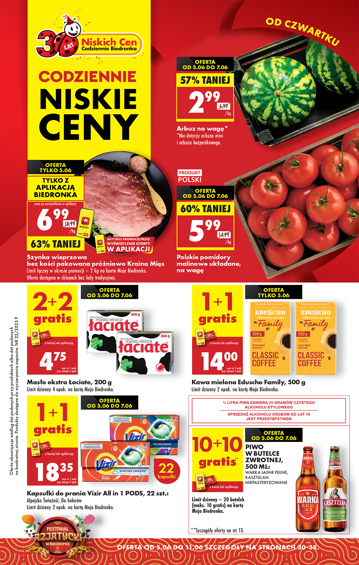 Gazetka Biedronka ważna od 05.06. - 11.06.