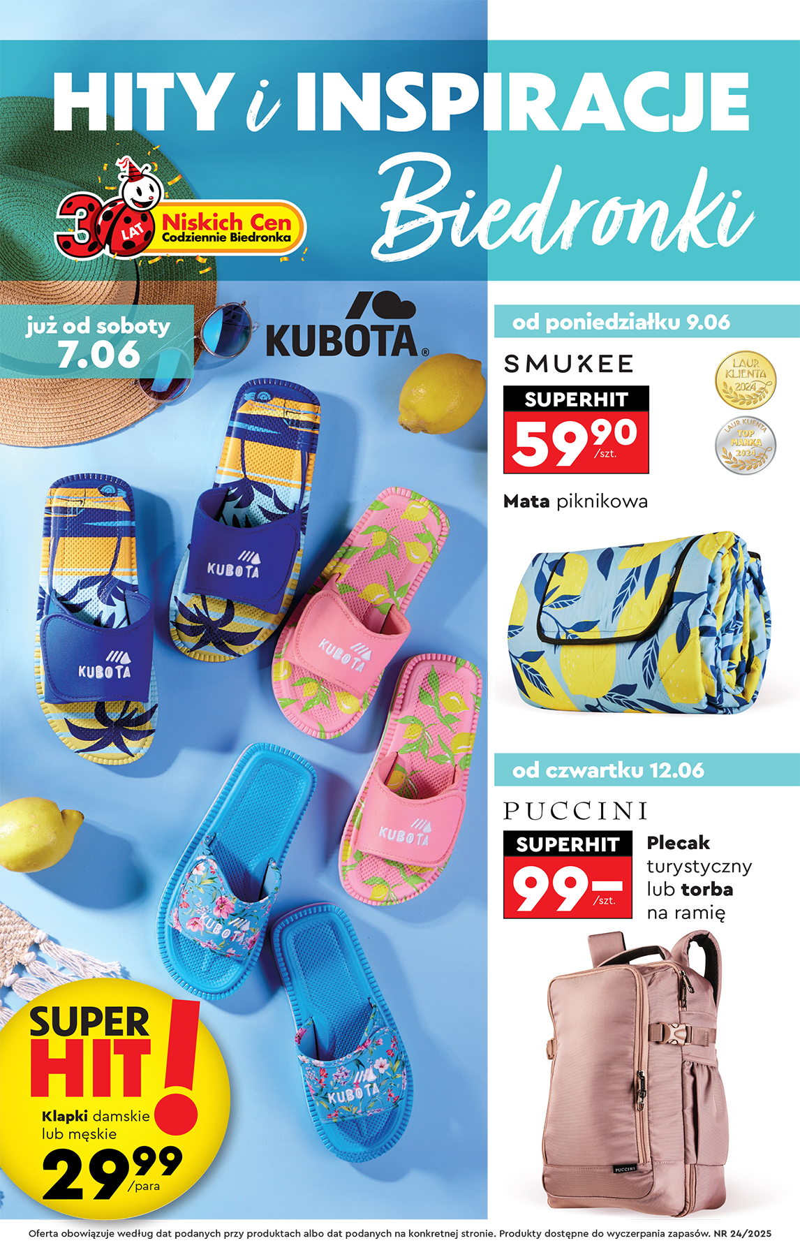 Gazetka Biedronka - Okazje tygodnia ważna od 07.06. - 13.06.
