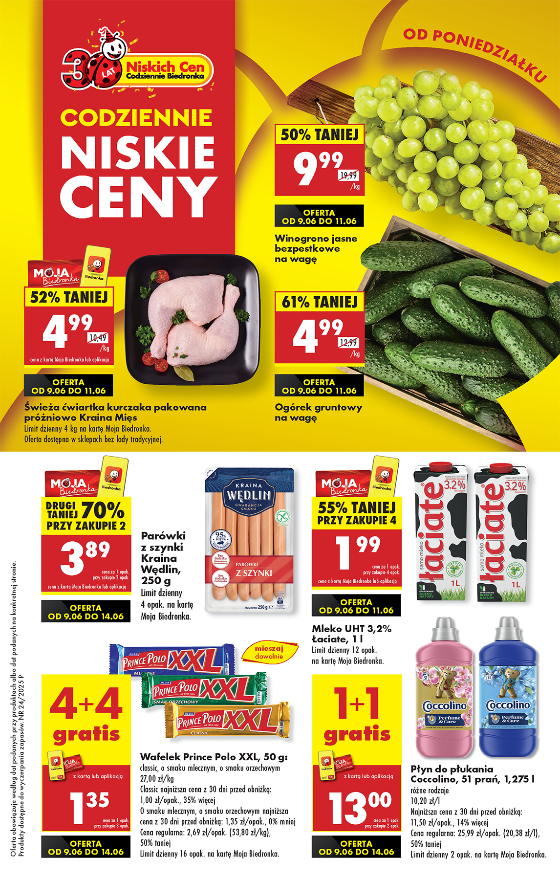 Gazetka Biedronka ważna od 09.06. - 14.06.