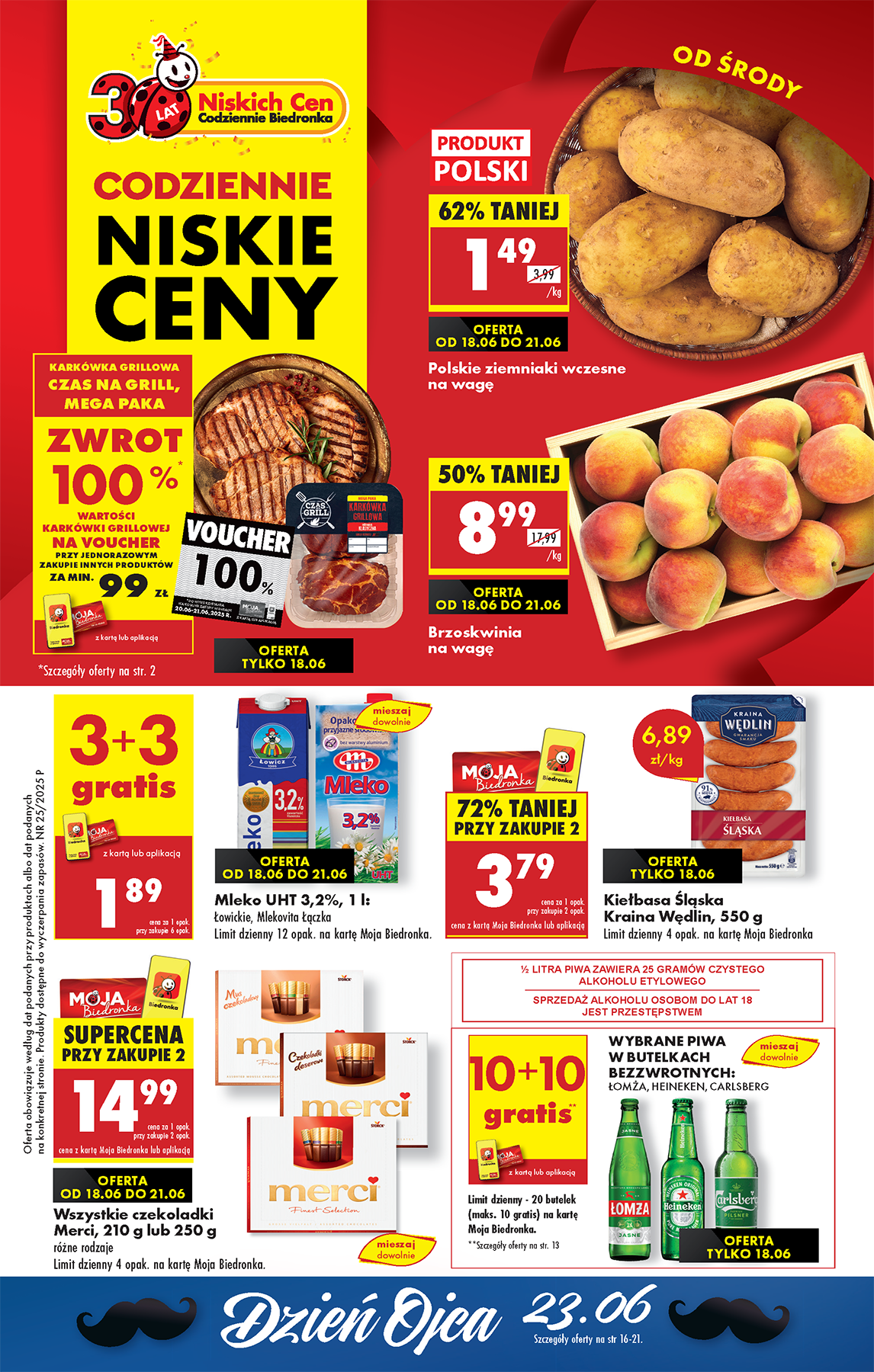 Gazetka Biedronka ważna od 18.06. - 25.06.