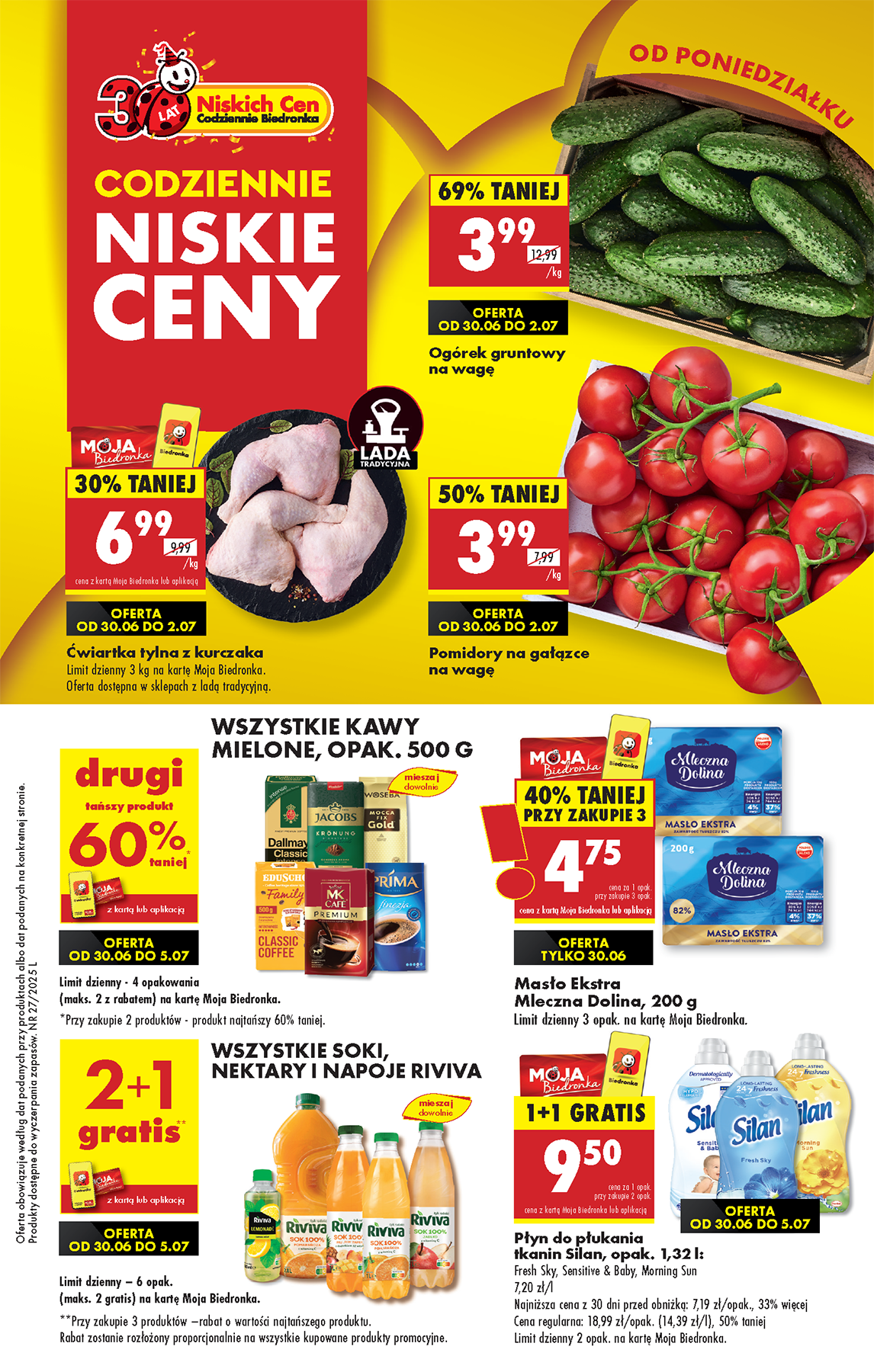 Gazetka Biedronka ważna od 30.06. - 05.07.