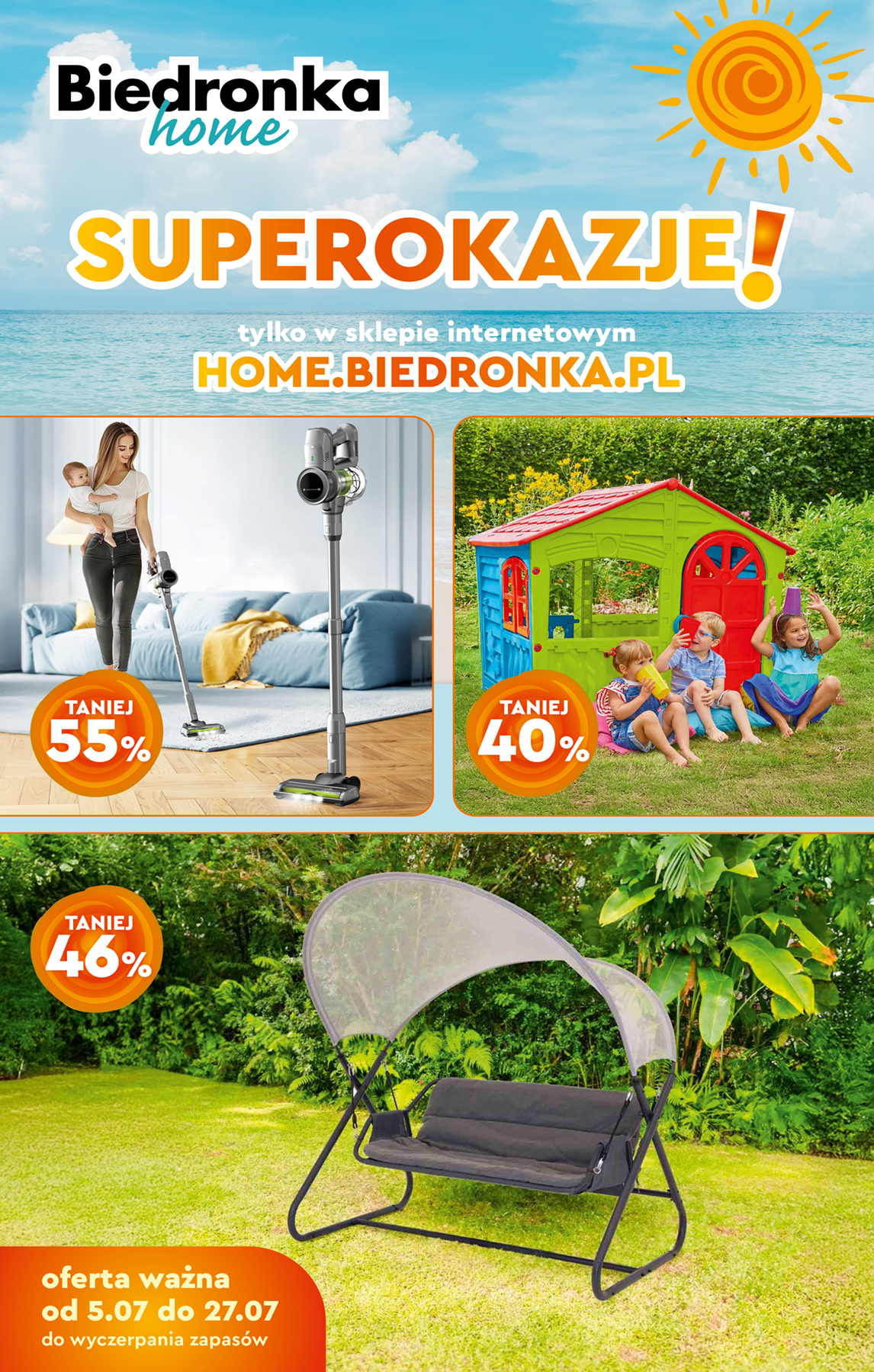 Gazetka Biedronka - Home ważna od 05.07. - 27.07.