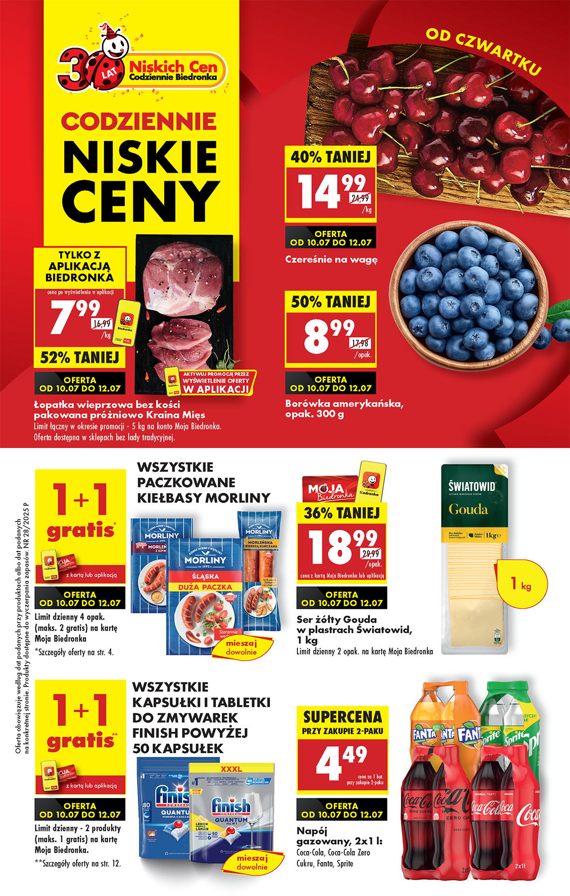 Gazetka Biedronka ważna od 10.07. - 16.07.