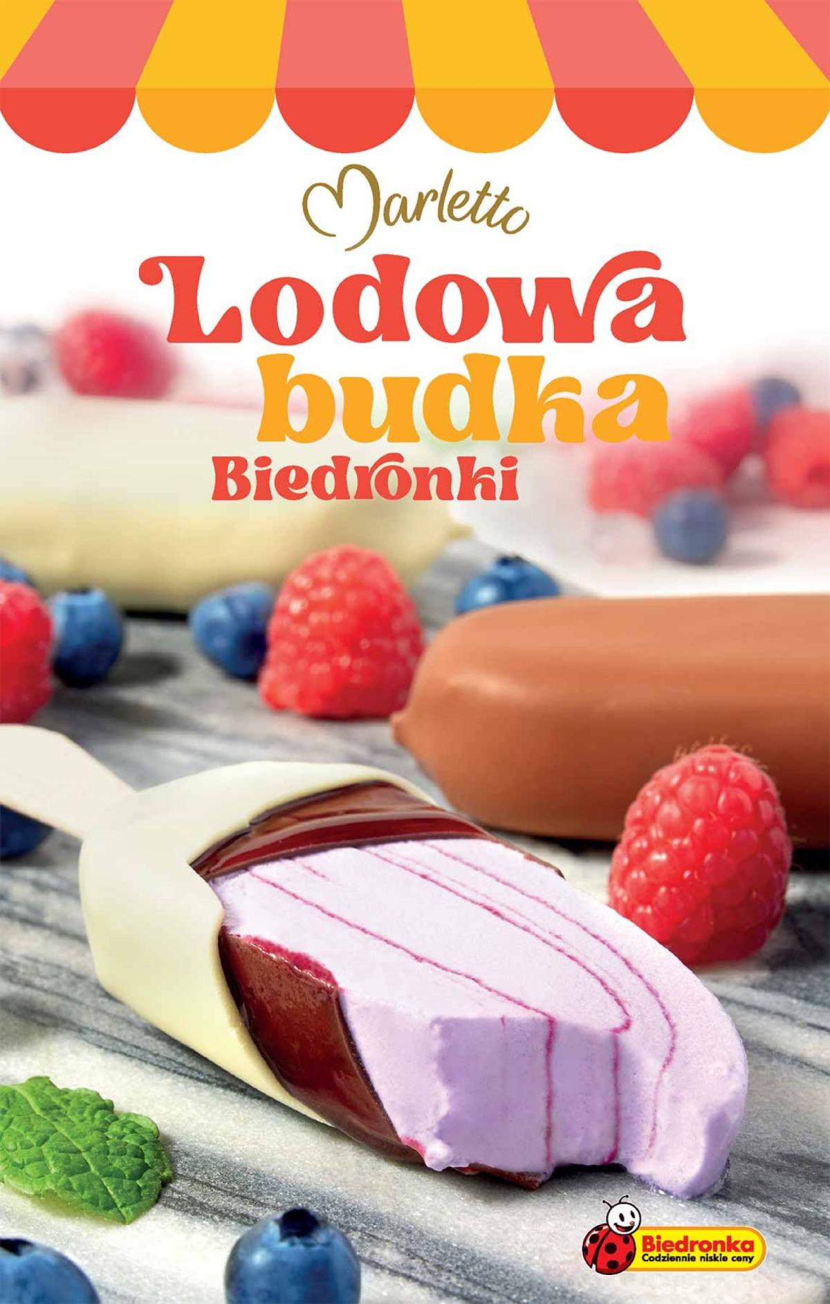 Gazetka Biedronka - Marletto-lodowa budka ważna od 18.07. - 31.07.