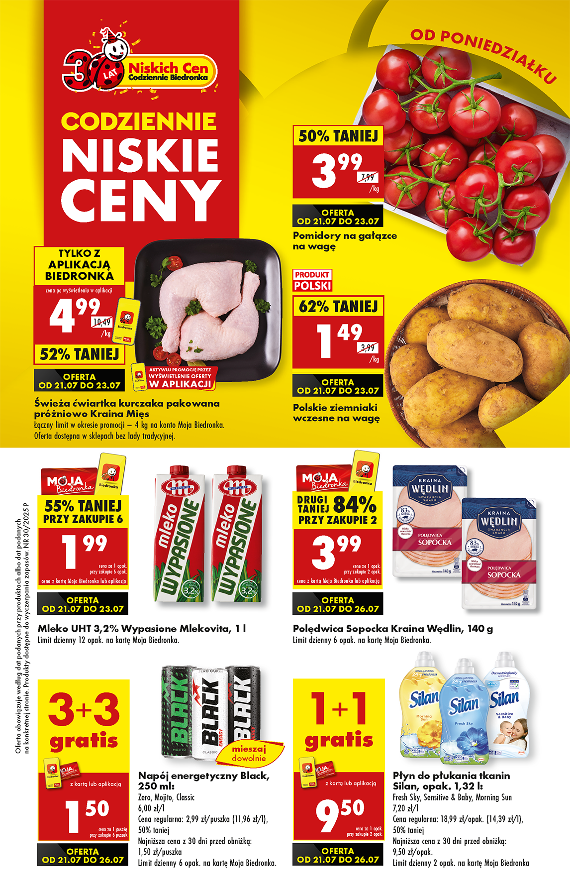 Gazetka Biedronka ważna od 21.07. - 26.07.