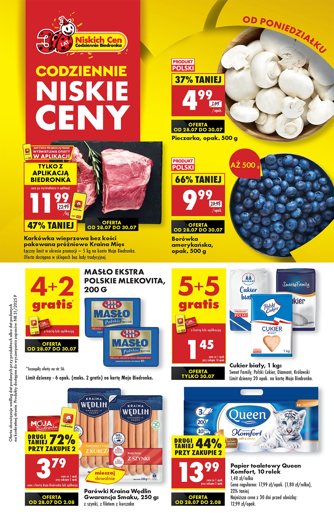 Gazetka Biedronka ważna od 28.07. - 02.08.