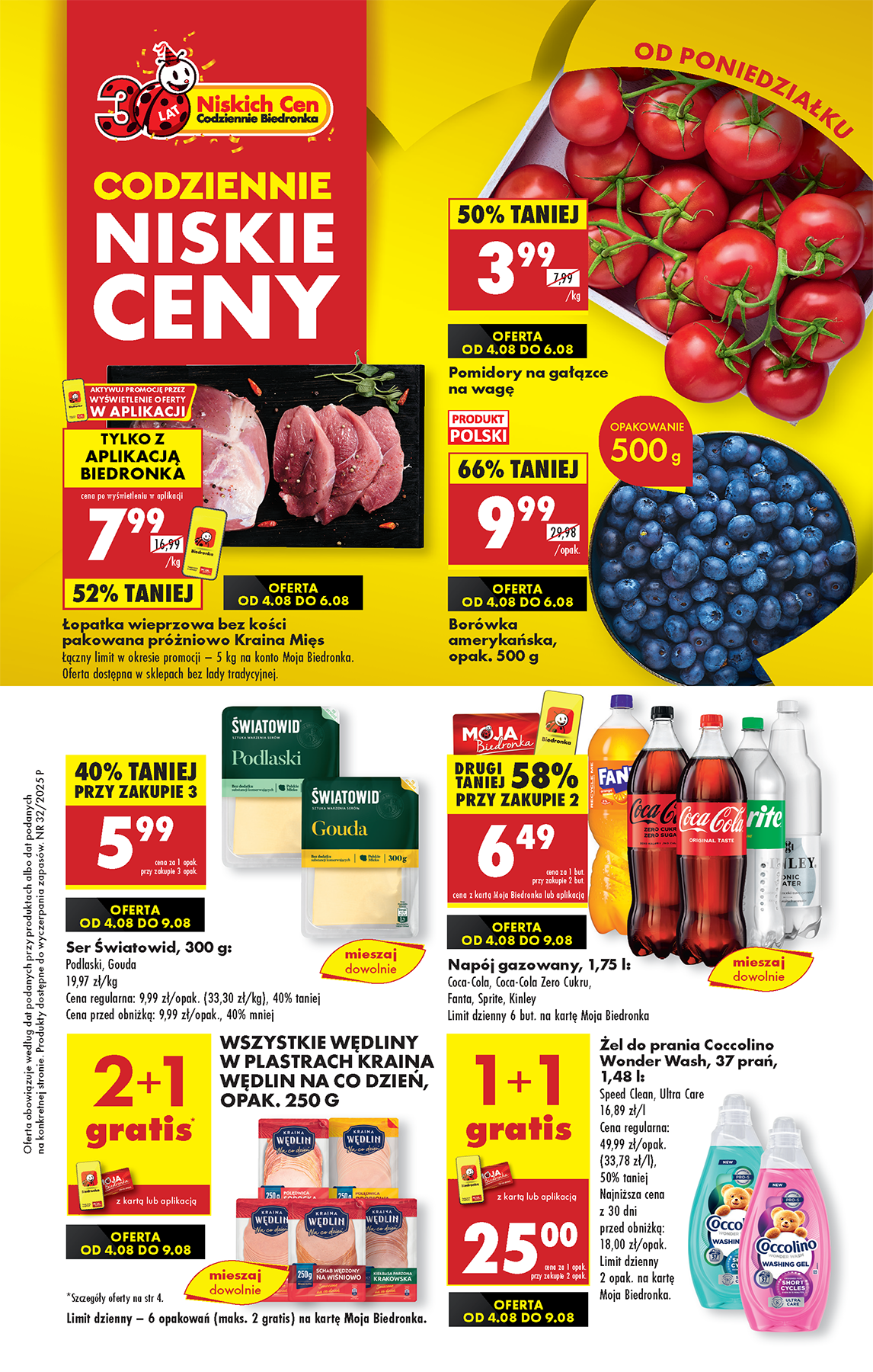 Gazetka Biedronka - ważna od 04.08. do 09.08.