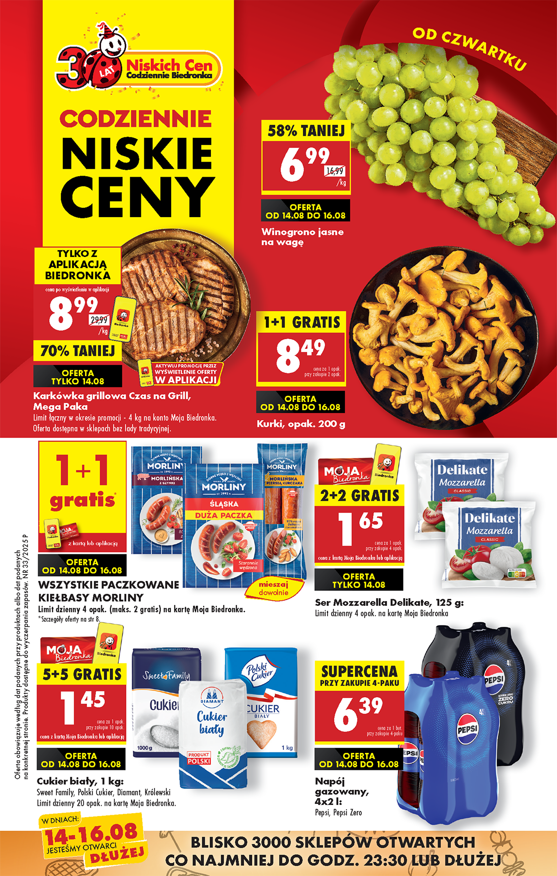 Gazetka Biedronka - ważna od 14.08. do 20.08.