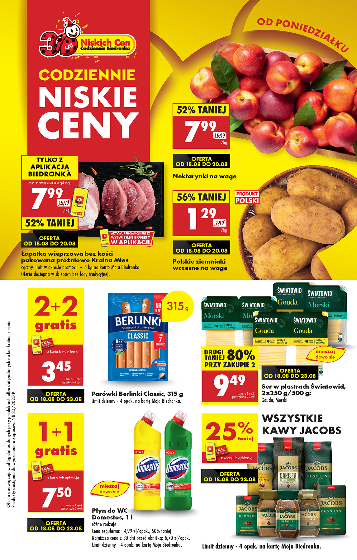 Gazetka Biedronka - ważna od 18.08. do 23.08.
