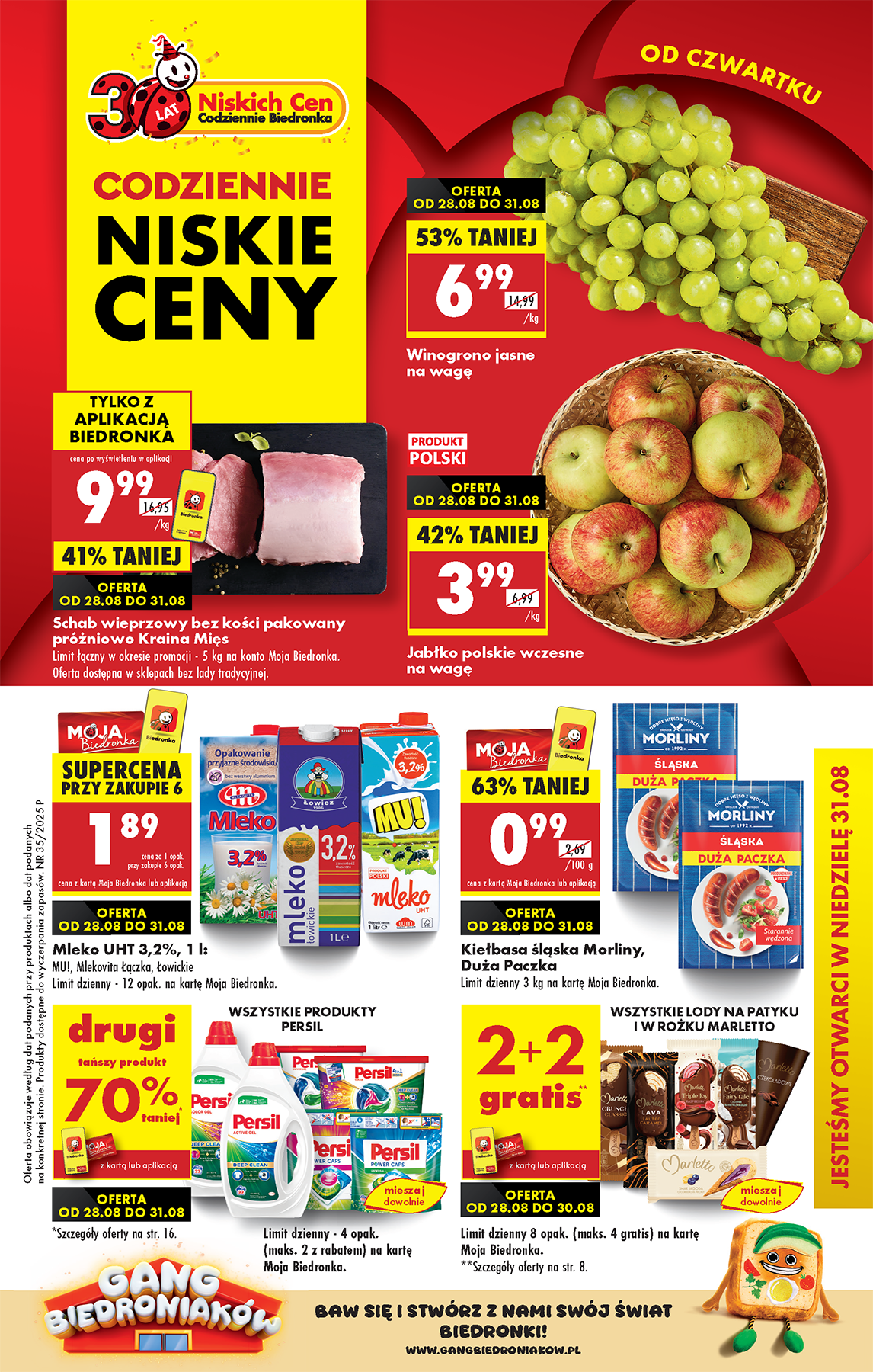 Gazetka Biedronka - ważna od 28.08. do 03.09.