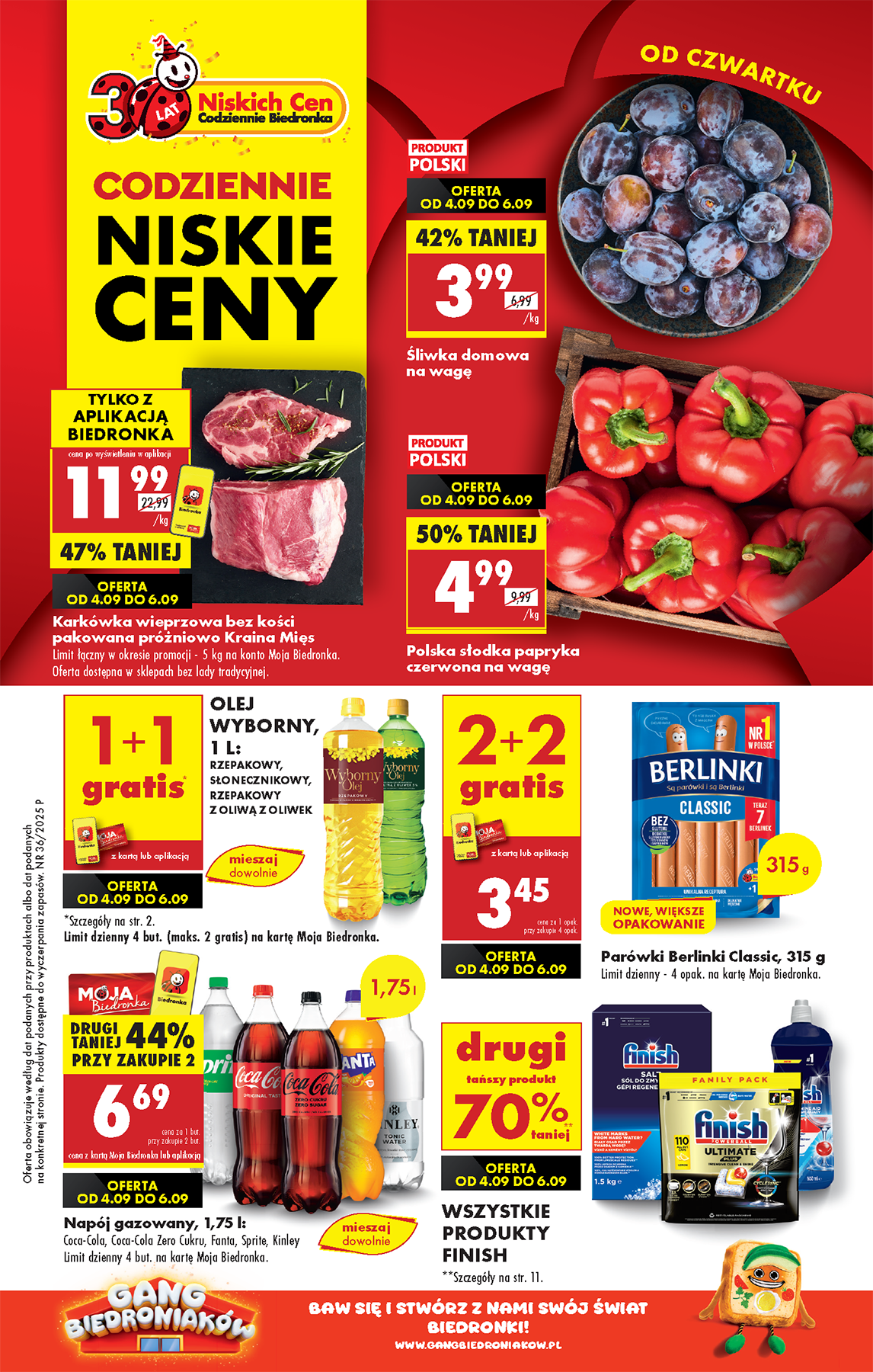 Gazetka Biedronka - ważna od 04.09. do 10.09.