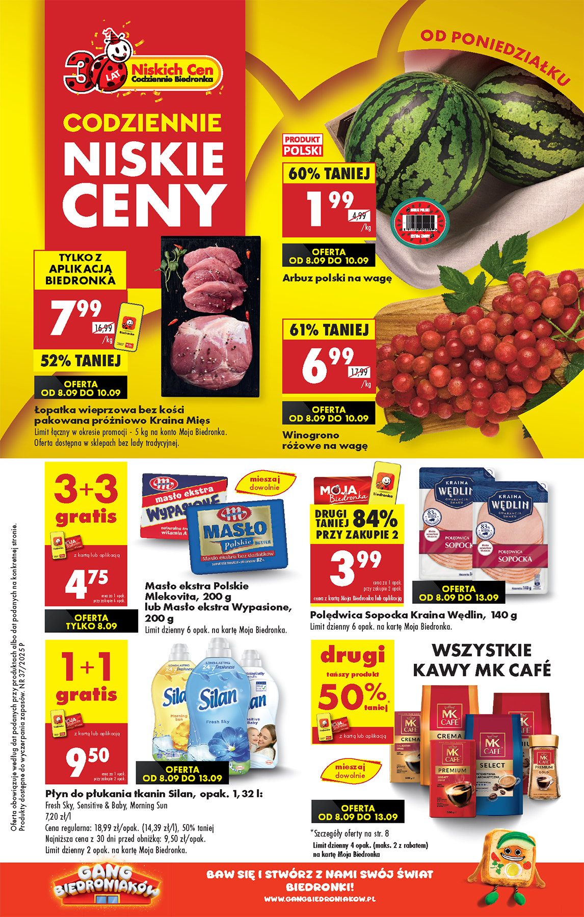 Gazetka Biedronka - ważna od 08.09. do 13.09.