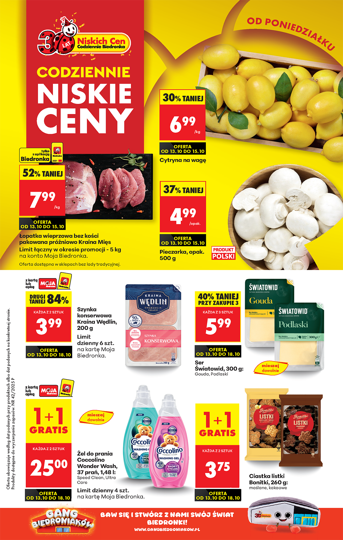 Gazetka Biedronka - ważna od 13.10. do 18.10.