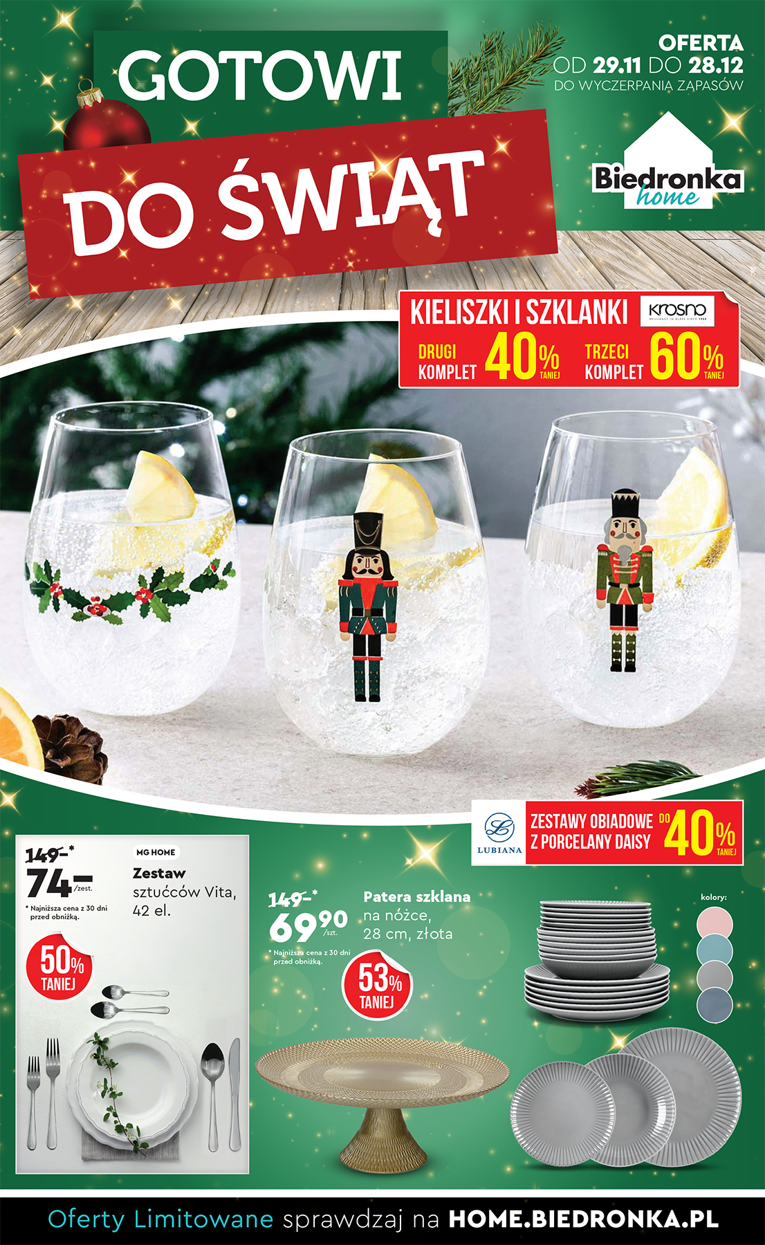 Gazetka Biedronka - Home - ważna od 29.11. do 28.12.